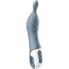 Satisfyer A-Mazing 2 - Vibratore A-Spot ricaricabile (grigio)