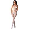Passion BS084 - Tuta bianca con corsetto e top (S-L)