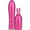 Durex Stimola & Vibra - Vibratore rigido con stimolatore clitorideo a coniglietto (rosa)