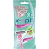 X-Epil - rasoio donna usa e getta 3 lame (3+1pz)