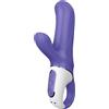 Satisfyer Coniglio Magico Satisfyer - Vibratore flessibile con stimolatore clitorideo ricaricabile e impermeabile (blu)