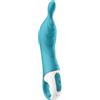 Satisfyer A-Mazing 2 - vibratore ricaricabile per il punto A (turchese)