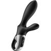 Satisfyer Heat Climax+ - intelligente vibratore anale riscaldante (nero)