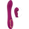 Javida - Vibratore a doppio attacco gonfiabile (viola)