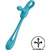 Satisfyer Plug & Play - vibratore anale e anello fallico ricaricabile (blu)