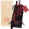Fifty Shades of Grey Cinquanta sfumature di grigio - Set legato al collo (nero-rosso)