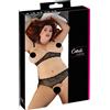Cottelli Plus Size - Set Reggiseno Perle (nero) - XL