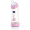 CHICCO (ARTSANA SpA) Chicco Biberon Well Being Angolato 250ml, Tettarella Silicone Normal, Anticolica, Comfort, Per Neonati