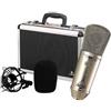 BEHRINGER B1 MICROFONO A CONDENSATORE STUDIO REGISTRAZIONE E LIVE LARGO DIAFRAMMA + SOSPENSIONE + VALIGIA + ACCESSORI