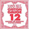 ERNIE BALL ERNIEBALL CUSTOM GAUGE 12 CORDA SFUSA PER CHITARRA ACUSTICA/ELETTRICA