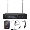 EXTREME WM1000D-HL RADIOMICROFONO VHF AD ARCHETTO E LAVALIER + TRASMETTITORE BODYPACK + RICEVITORE TRUE DIVERSITY CON DISPLAY LCD