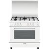 GLEMGAS Glem AN965GX cucina Piano cottura Bianco Gas A