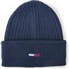 Tommy Jeans Berretto Donna TJW Flag Beanie, Blu (Twilight Navy), Onesize