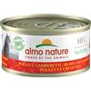 Almo Nature 70g Almo Nature HFC Natural 6 x 70 g Alimento umido per gatto - Pollo & Gamberetti - NUOVO!