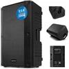 VONYX CASSA AMPLIFICATA BI ATTIVA ALTOPARLANTE PROFESSIONALE FULL RANGE 15" 1000W ABS