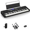 Casio CT-S500 Tastiera Digitale standard a 61 Tasti USB-MIDI, Nero