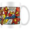 Marvel Pyramid International Marvel MG23436, 8 x 11,5 x 9,5 cm, Effetto retrò, Iron Man Pannelli-Tazza in Ceramica, Colore: Multicolore, 8x11.5x9.5 cm