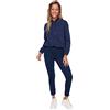 Trendyol Pantaloni da Jogging Basic Donna Tuta, Blu Navy/Multicolore, XS