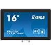 iiyama iiyama ProLite TF1615MC-B1 Monitor PC 39,6 cm (15.6) 1920 x 1080 Pixel Full HD Touch screen Nero TF1615MC-B1