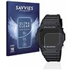 savvies (18 Pezzi Pellicola Protettiva per Casio G-Shock GW-M5610-1ER Protezione Schermo Trasparente