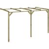 vidaXL Legno Pino Struttura Pergolato Pergola Piante da Giardino Padiglione vidaXL