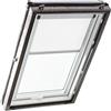 Roto Tenda Oscurante Originale Roto ZRV Elettrica - Guide di Scorrimento Laterali Argento - per Finestre delle Serie Designo R4/R7 e Classic 43/73 - Dimensioni 114/140 | 11/14 - Colore Bianco
