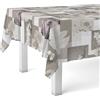 Martina Home TOVAGLIA IN TELA CERATA FOGLIE ZEN 140X140 UNICA