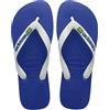 Havaianas Top Brasil Logo, Infradito Unisex Adulto, Verde oliva, 45/46 EU