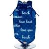 Trilly Tutti Brilli 15-PIOPPOBLUS/M Pioppo Felpa Stampa Ancore S/M, Blu