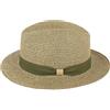 Hut Breiter Breiter Cappello di Paglia Cappello Estivo in 100% Carta Cappello da Sole Bogart particolarmente Leggero, Flessibile, Delicato sulla Pelle e Comodo Rost mélange XL
