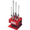 Usag Serie di 7 Cacciaspine con supporto in lamiera - Usag 367 S7 U03670181