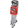 Usag Serie di 8 chiavi combinate a cricchetto con anello di tenuta - Usag U02856058