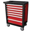 Fermec Carrello portautensili a 7 cassetti rosso vuoto - Fermec FM53686-1
