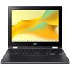 Acer Chromebook R856TNTCO-C71K Intel® N N100 30,5 cm (12") Touch screen HD 4 GB LPDDR5-SDRAM 64 GB Flash Wi-Fi 6E (802.11ax) ChromeOS Nero