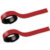 MAUL Nastro magnetico rosso 2 pezzi su misura | taglio facile, superficie annotabile, dorso calamitato, ordine immediato, profilo sottile