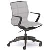 Sedus se:Joy Sedia Girevole, Rivestimento in Maglia, Grigio Chiaro/Nero, 86 x 78 x 99 cm
