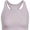 adidas Donna Big Bars Bikini Top, Preloved Fig, XS