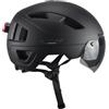 CGM Corsa, Casco da Bici Unisex Adulto, Nero Opaco, M (55-58cm)