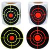 AYWFEY 200 Pcs Splatter Target Stickers, 3 pollici Air Gun Reactive Target, giallo e rosso