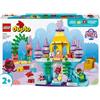 LEGO DUPLO Disney Il Magico Palazzo Sottomarino di Ariel Giochi Educativi per Bambine e Bambini da 2 Anni Castello Giocattolo della Sirenetta da Costruire e Ricostruire con Personaggi 10435