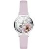 Cool Time ragazza bambina orologio da polso, Flowers (rosa-Silber)
