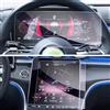 GAFAT Compatibile con Mercedes Benz Classe C W206/ GLC X254 2026 2025-2023 Navigation + Cockpit Pellicola Protettiva, in Vetro per Classe C 2025 11,9 + 12,3 Touchscreen, 9H Antigraffio [2 Pezzi]