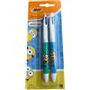 BIC 4 colori Minions Original Penna a sfera retrattile punta media (1,0 mm) - Blister da 2