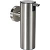 TIGER Boston Dispenser per Sapone Liquido, ABS, Acciaio (Inox Spazzolato), 5 x 14,6 x 9,0 cm