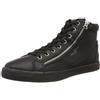 Pepe Jeans London Marton Zipper, Sneaker a Collo Alto Uomo, Nero (Black 999), 41 EU