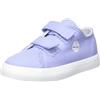Timberland Newport Bay Canvas 2 Strap Ox, Sneaker Unisex - Bambini e ragazzi, Blu Light Blue Canvas, 32 EU