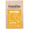 Franklin - Crocchette Cane senza Cereali - Gamma Proteina - con 70% di anatra - Mono-proteina - Facile digestione - Dimensione 8 mm - 1 kg