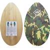 RIP Skimboard RIP Camo 37'' Classic in Legno, ideale per Rider Le Shorebreak e Scivolare sul bordo dell'acqua. Questa dimensione si adatta bene per i piccoli modelli (Camo)