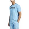 adidas Maglietta da Uomo Essentials con Logo lineare, in Jersey Singolo, Taglia S