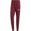 adidas Uomo Essentials - Pantaloni da Jogging a 3 Strisce in Spugna Francese, 4XL Alto, 5,1 cm